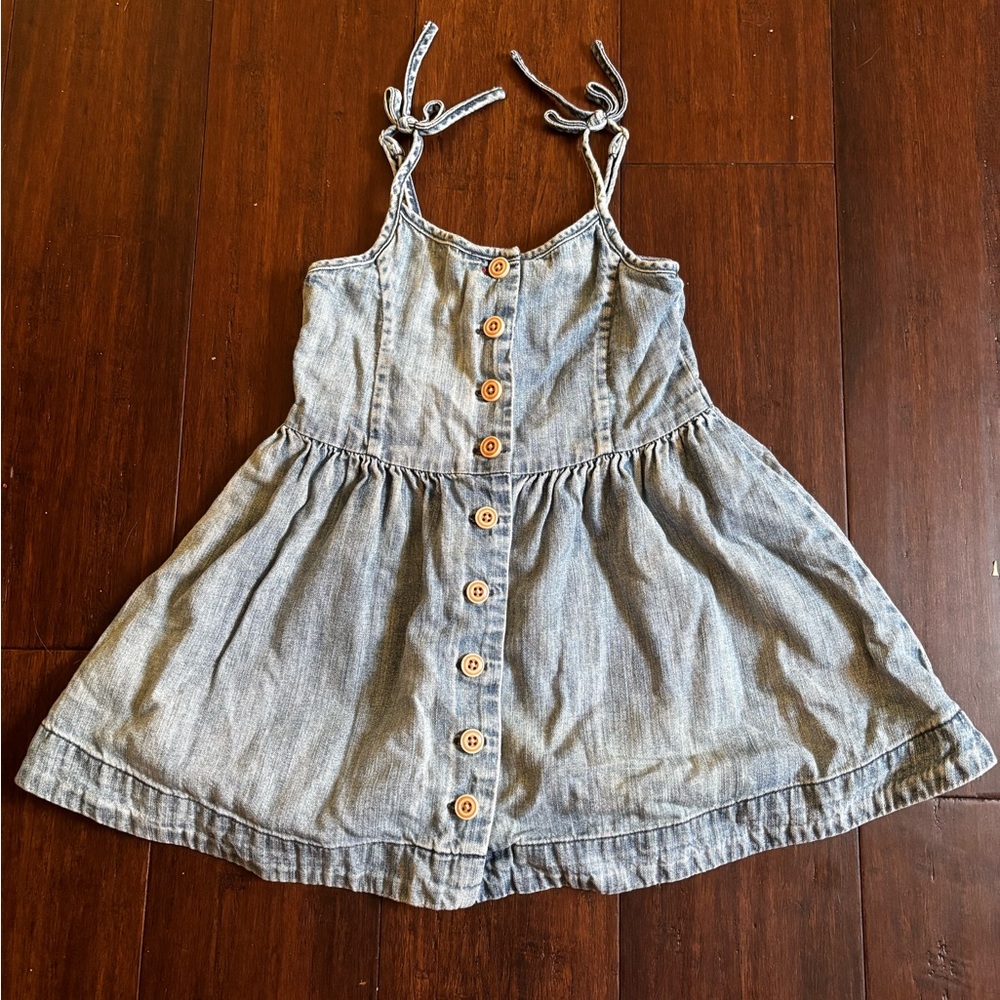 Ralph Lauren button down jeans toddler dress